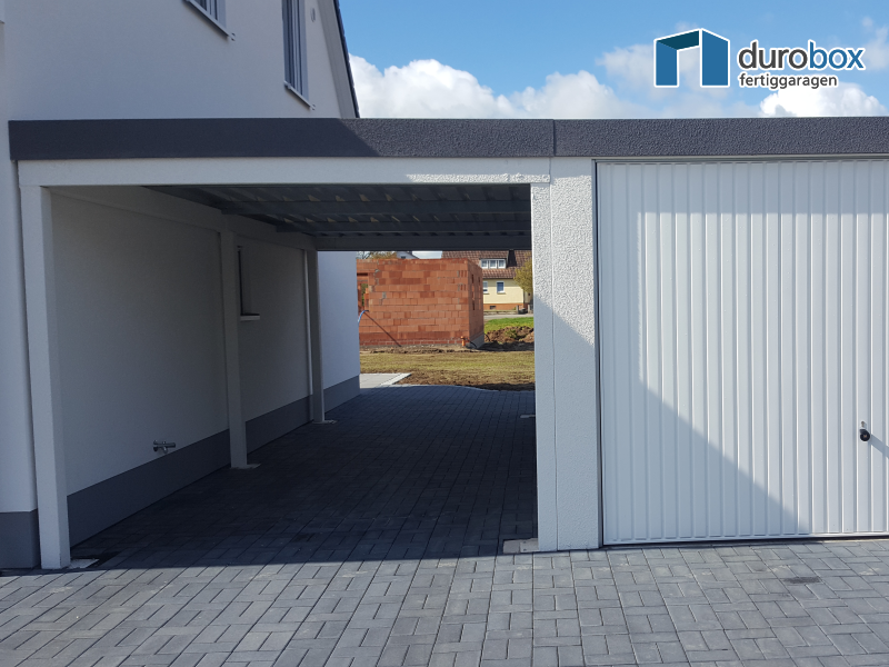 Discount Garagen Garage Mit Carport Typ Superior