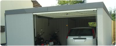 Garage mit Abstellraum Fertiggarage mit Abstellraum