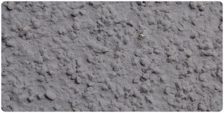 Blende verputzt in Anthrazit