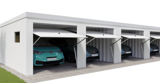 Fertiggarage Reihengarage Garagenanlage