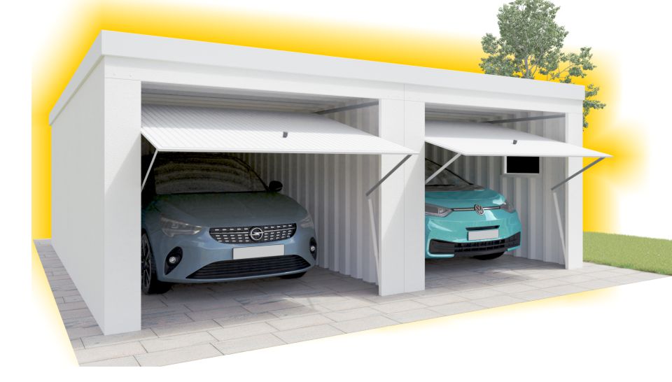 Konfigurator Fertiggarage Therm Doppel